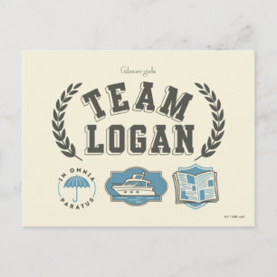 Postal Diseño de Chicas de Team Logan Gilmore