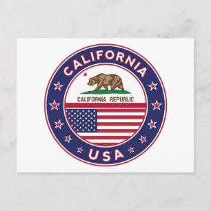 Postal diseño de círculo,