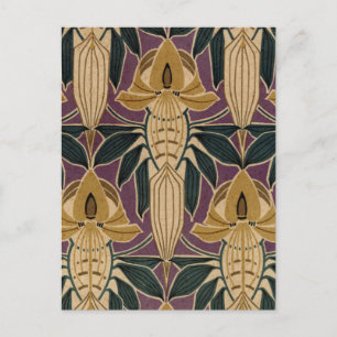 Postal Diseño de ciruelas antiguas