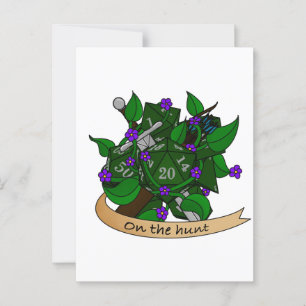 Postal Diseño de dados de Ranger