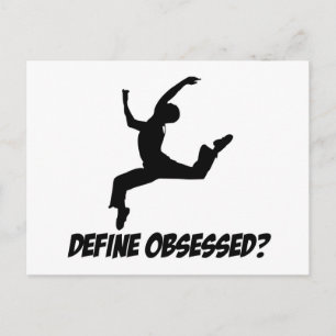 Postal diseño de danza