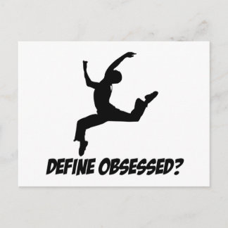Postal diseño de danza