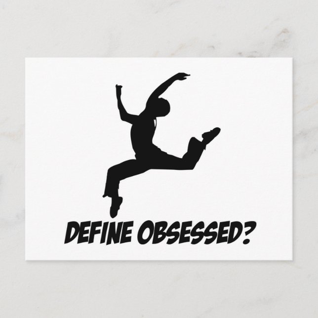 Postal diseño de danza (Anverso)