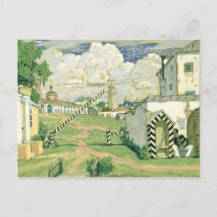 Postal Diseño de escenario para la obra de Alexander Ostr