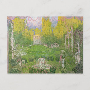 Postal Diseño de escenario para la ópera 'Orpheo ed Eurid