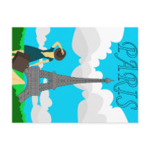 Diseño de estilo retro de París