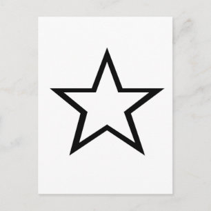 Postal ¡Diseño de estrella!