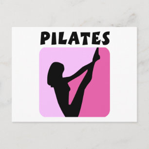 Postal ¡Diseño de figuras de pilates!