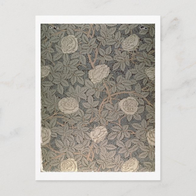 Postal Diseño de fondo de escritorio "Rosa-90" (Anverso)