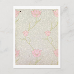 Postal Diseño de fondo de pantalla "Garden Tulip", 1885
