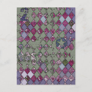 Postal Diseño de Harlequin