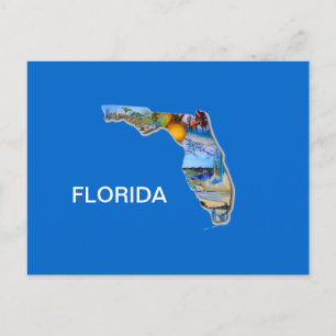 POSTAL DISEÑO DE IMÁGENES DE FLORIDA