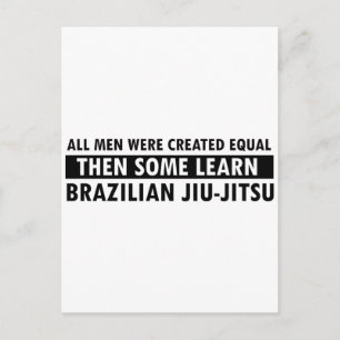 Postal Diseño de Jiu-Jitsu brasileño