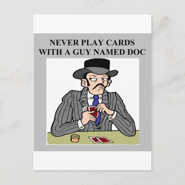 Postal diseño de juego de cartas de póker de puente (Anverso)