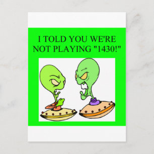 Postal diseño de jugador de puente divertido