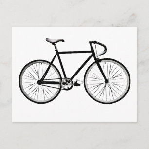 Postal Diseño de la bicicleta