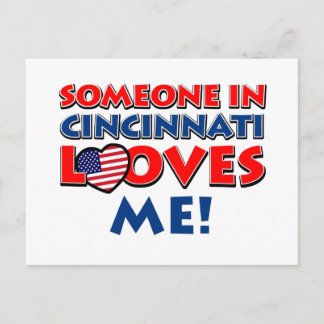 Postal Diseño de la ciudad de CINCINNATI