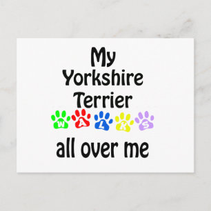 Postal Diseño de las caminatas territoriales de Yorkshire