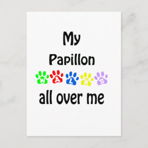 Postal Diseño de las pasarelas de Papillon