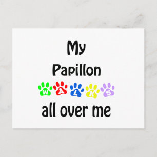 Postal Diseño de las pasarelas de Papillon