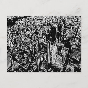 Postal Diseño de Manhattan