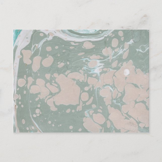 Postal Diseño de mármol (Anverso)