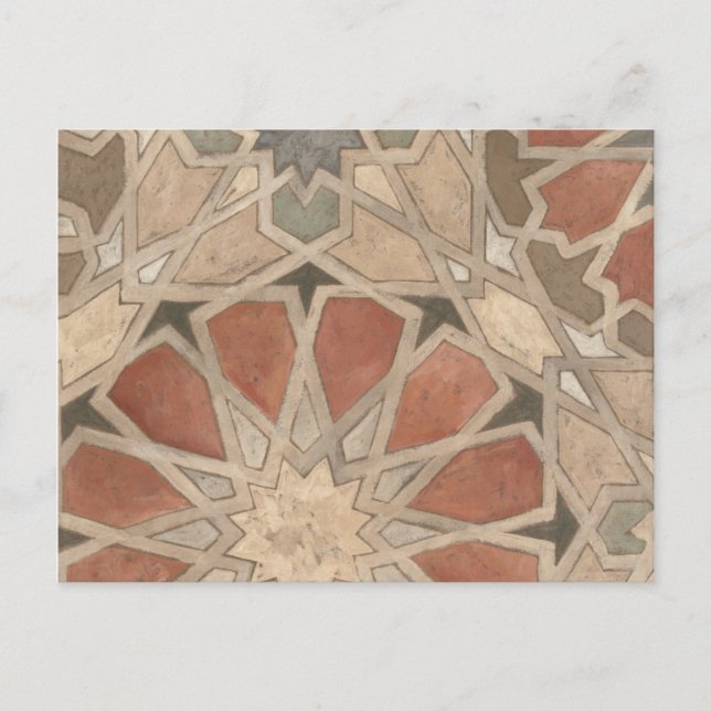 Postal Diseño de Marrakech no embellecido I (Anverso)