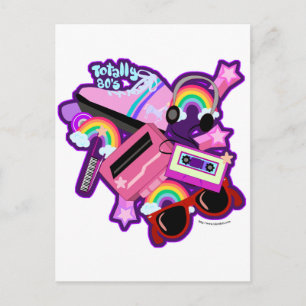 Postal Diseño de Mega Neon 80