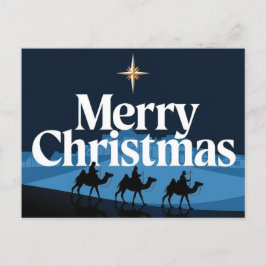 Postal Diseño de Navidades elegantes - La estrella de Bel