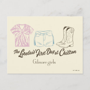 Postal Diseño de Outfit de Lorelai Chilton de Gilmore Gir