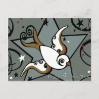 Diseño de pájaro para la deglución de tatuajes urb