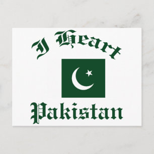 Postal Diseño de Pakistán