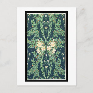 Postal Diseño de papel pintado de Francesca