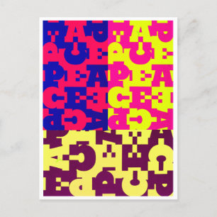 Postal Diseño de paz