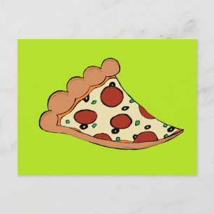 Postal Diseño de pizzas