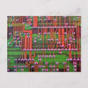 Postal Diseño de placa de circuito
