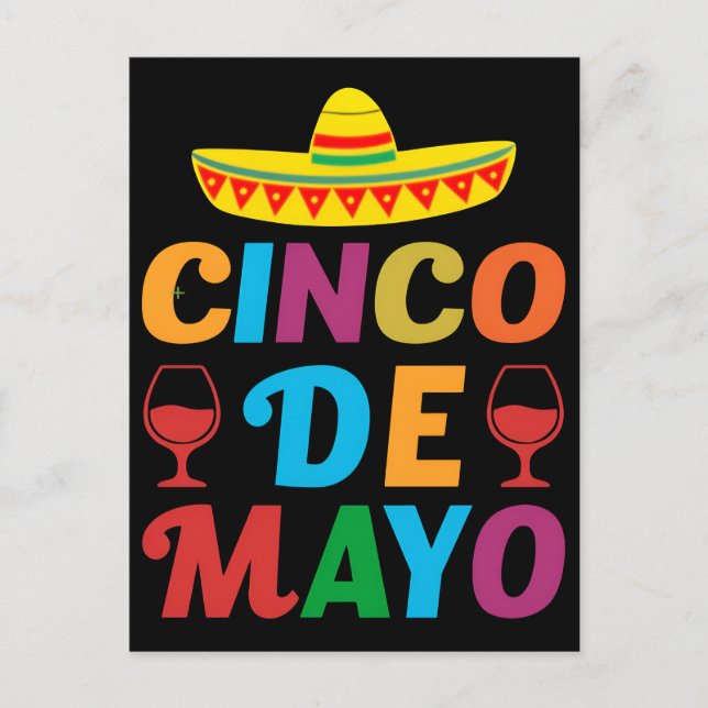 Postal diseño-de-playeras-celebracion-mexicana-cinco-de-m (Anverso)