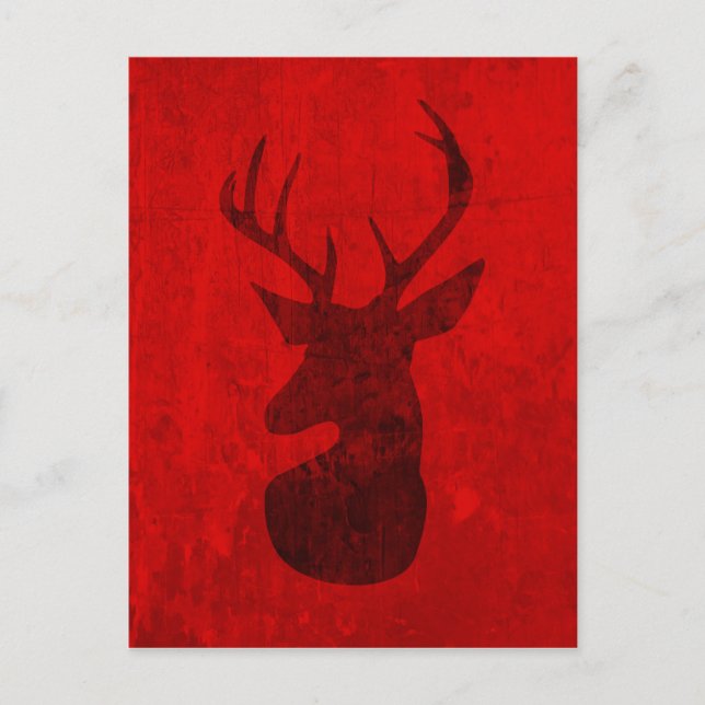 Postal Diseño de Red Deer (Anverso)