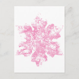 Postal Diseño de Snowflake Frosty
