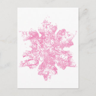 Postal Diseño de Snowflake Frosty