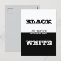 Diseño de texto y colores sólidos negro gris blanc