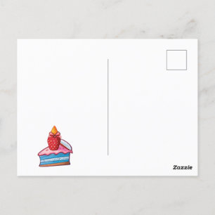 Postal Diseño de unicornio para niños