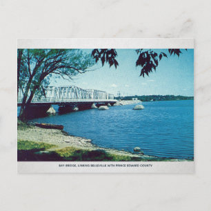 Postal Diseño de viaje vintage de Canadá editable de los