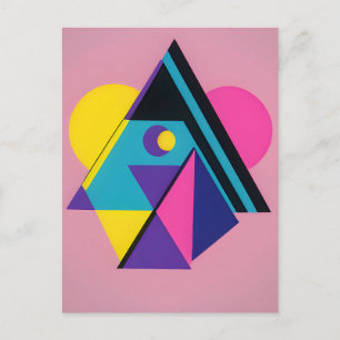 Postal Diseño de Vivienda Memphis