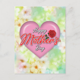 Postal Diseño del Día de la Madre con mucha elegancia