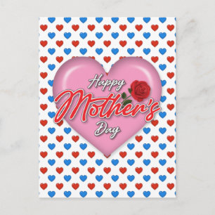 Postal Diseño del Día de la Madre con mucha elegancia