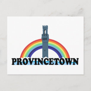 Postal Diseño del "faro" de Provincetown.