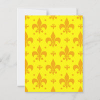 Diseño del patrón de flor amarillo de lis