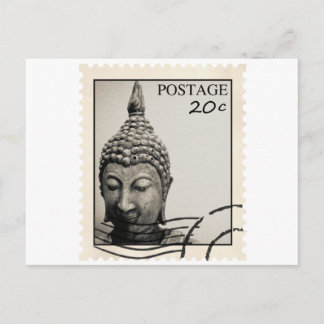 Postal Diseño del sello de Buda