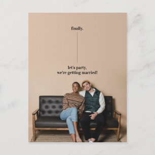Postal Diseño divertido y rápido Guardar la actualización